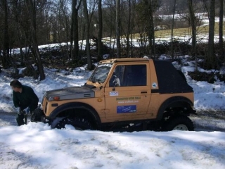 4x4 en la nieve 